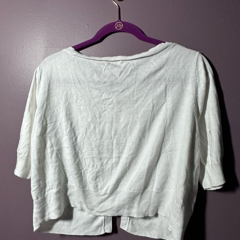 Merona Cream Knit Cardigan - Picture 4 of 4